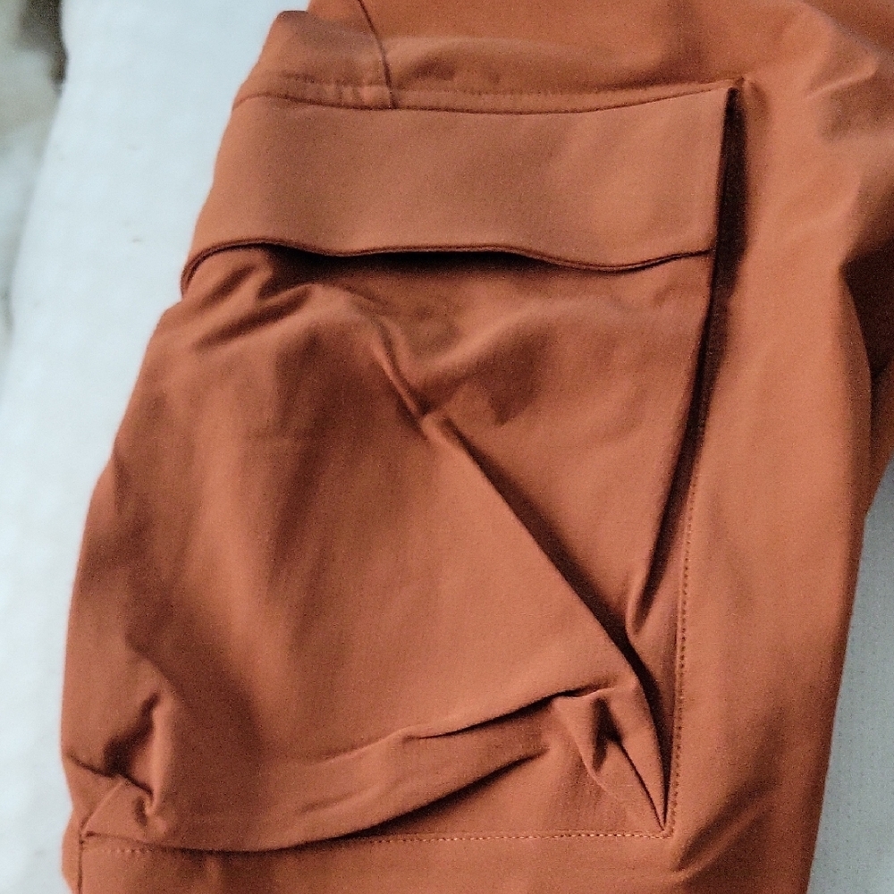 Lululemon Lab Reykur Rust Sable Cargo Pants - 4 - Picture 9 of 13